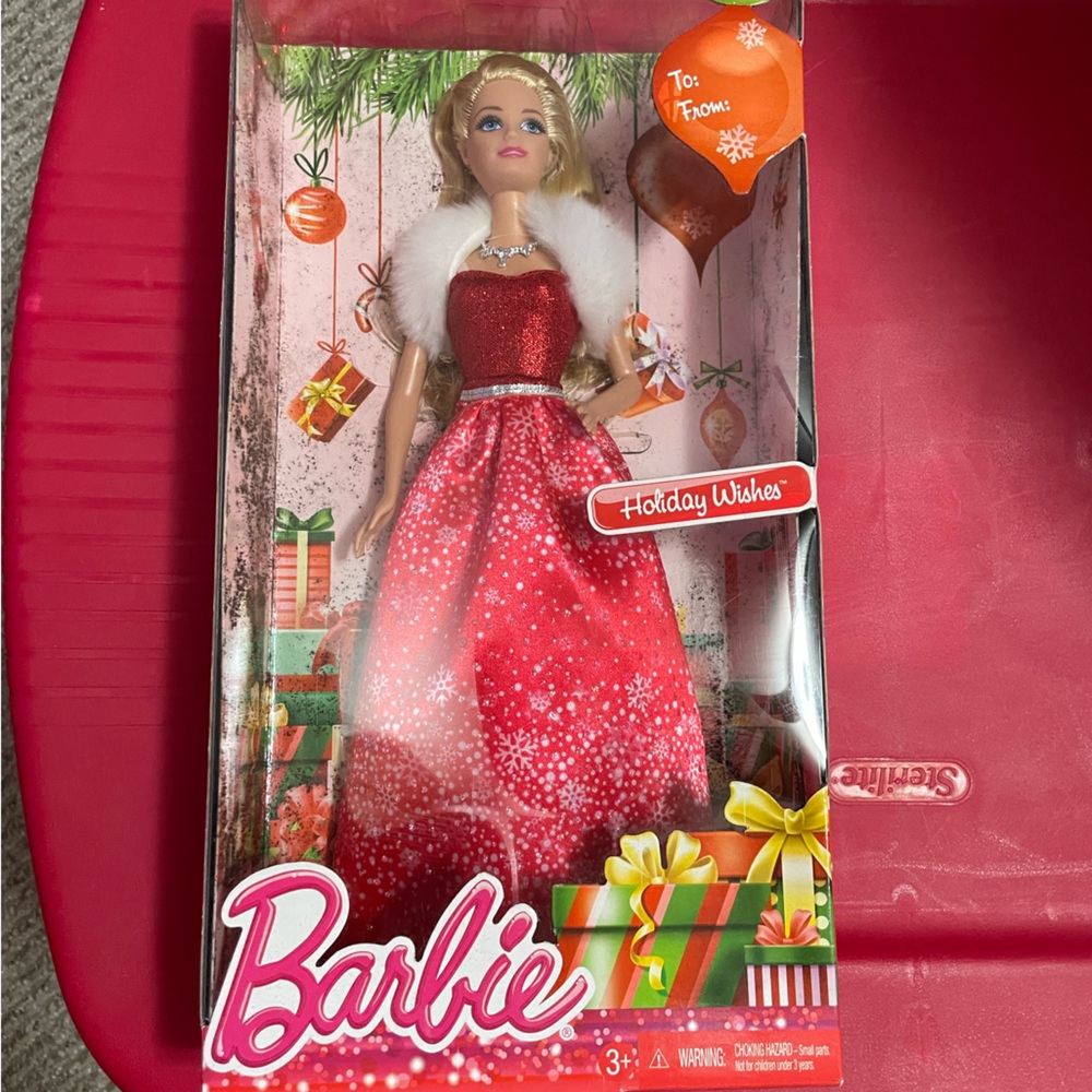 Barbie Holiday Wishes, from 2014 Red and White Doll